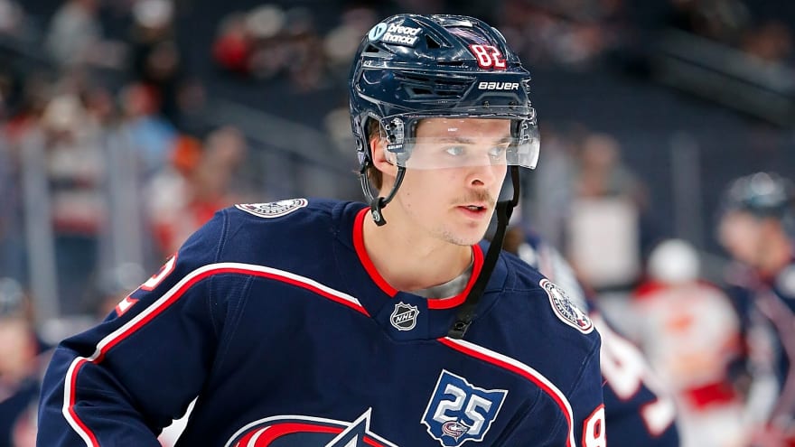 Blue Jackets re-sign Mikael Pyyhtia to two-year contract