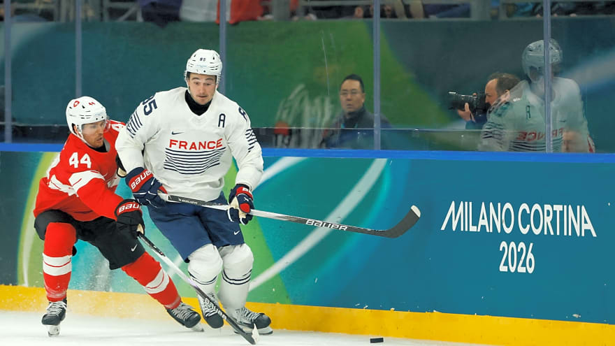 Alexandre Texier finished the Olympic tournament without scoring any points.