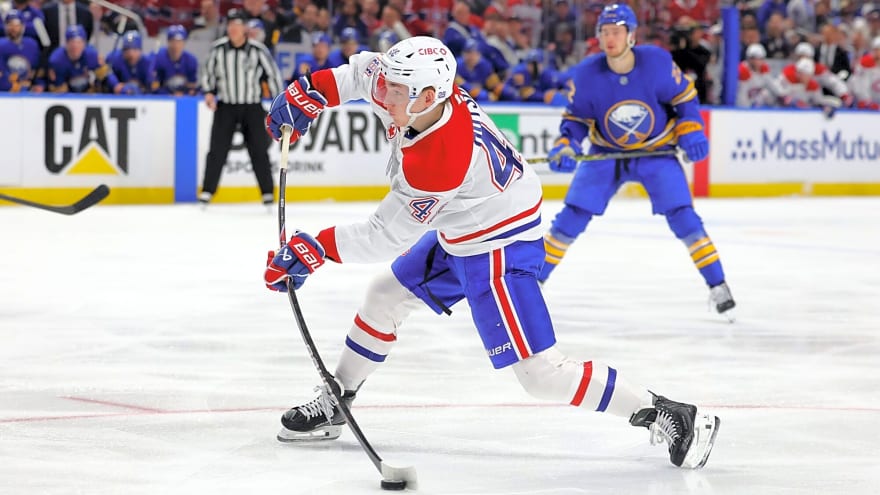 Canadiens’ Lane Hutson is already a playoff superstar