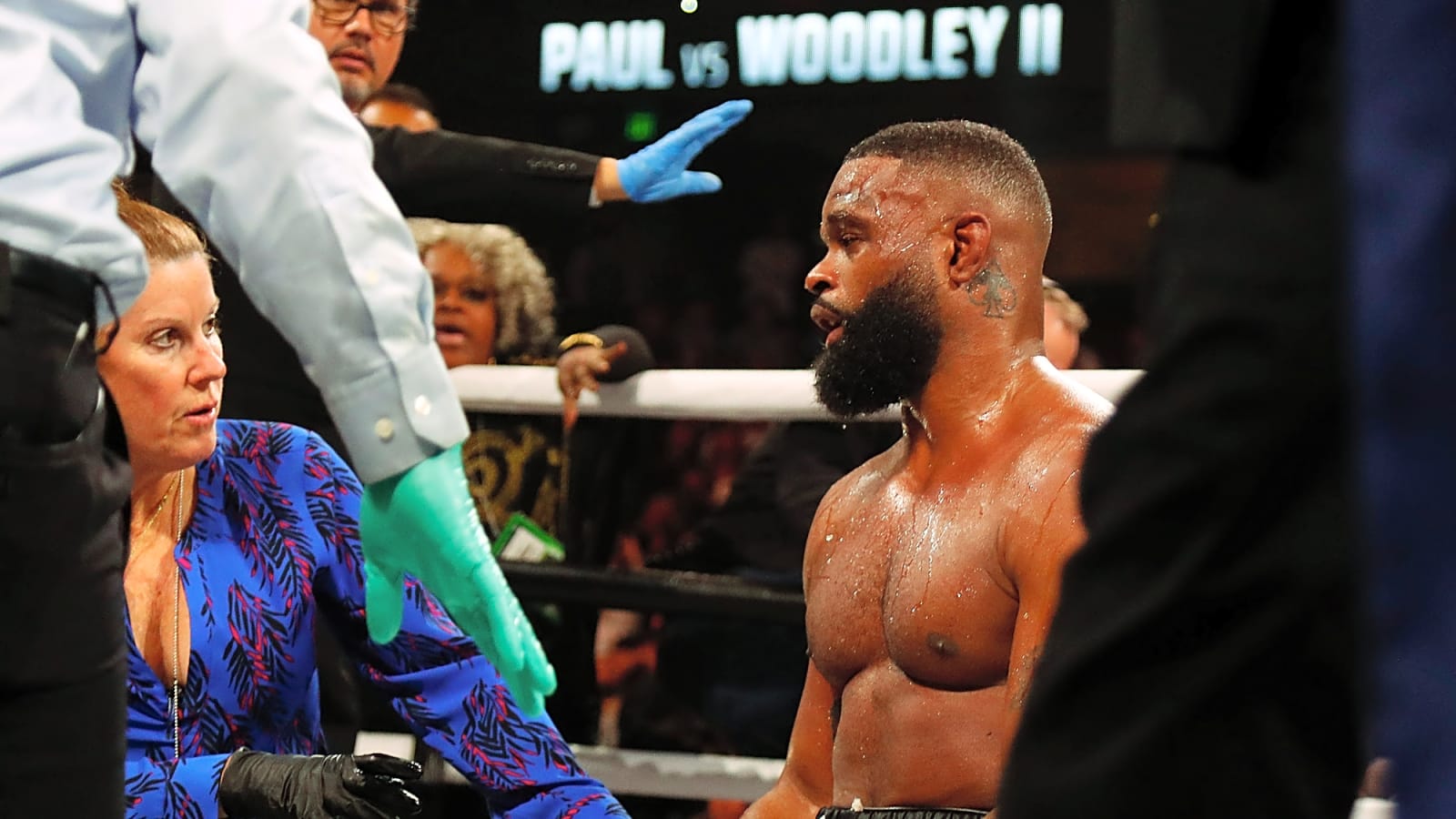 Woodley Rejects Covington Wrestling Match In RAF