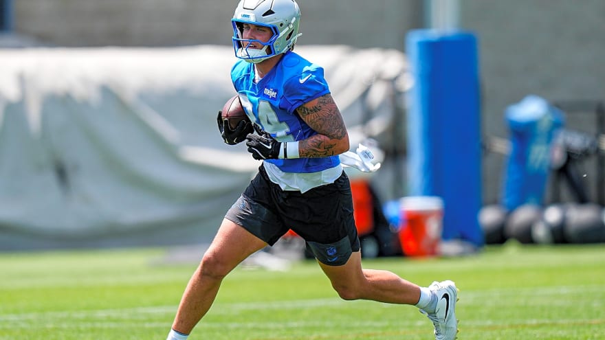 The last thing former Tennessee tight end Miles Kitselman needed just happened in Lions training camp
