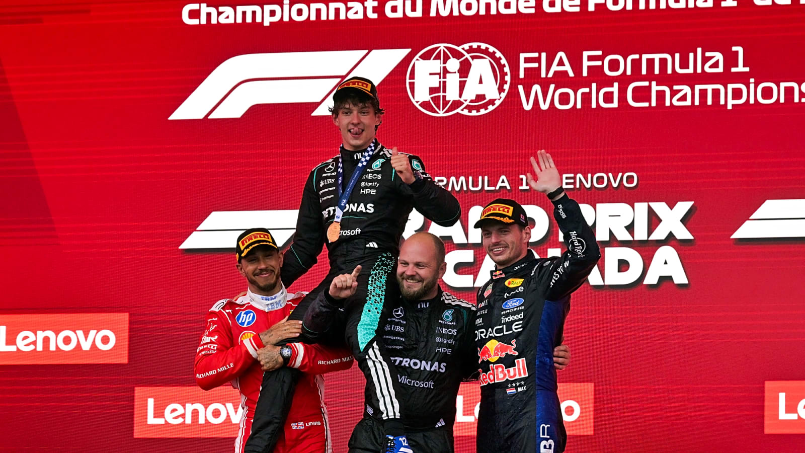Kimi Antonelli wins Canadian Grand Prix