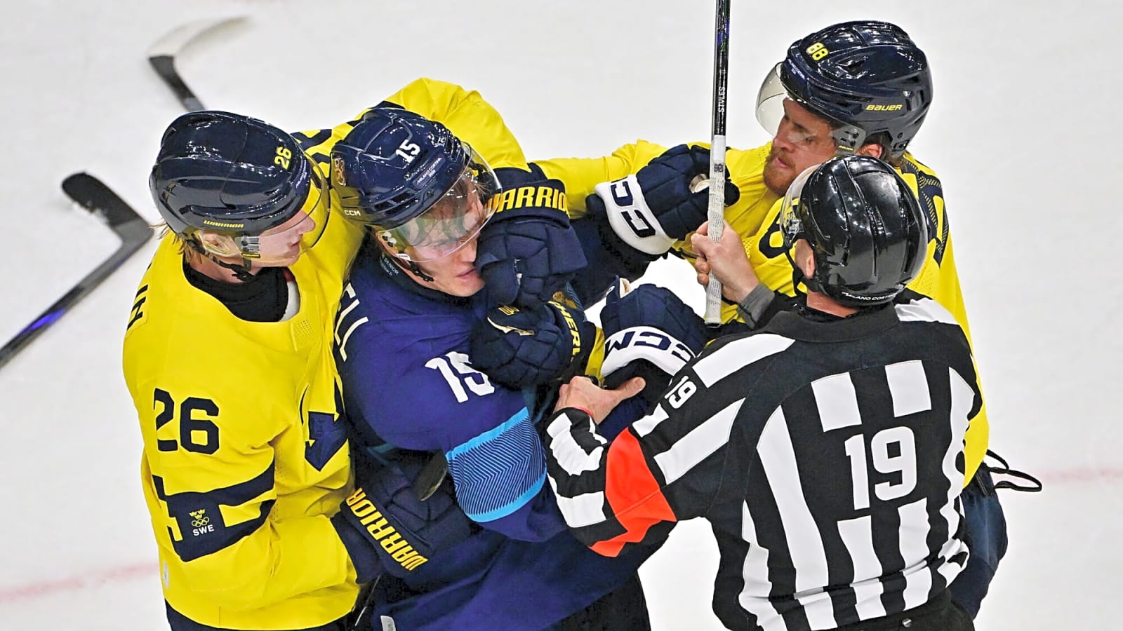 Olympic Hockey: William Nylander commands Sweden into pivotal clash vs. Slovakia