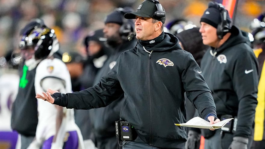 Giants Expected To Interview John Harbaugh; Jaxson Dart Appeals To Free Agent HC?