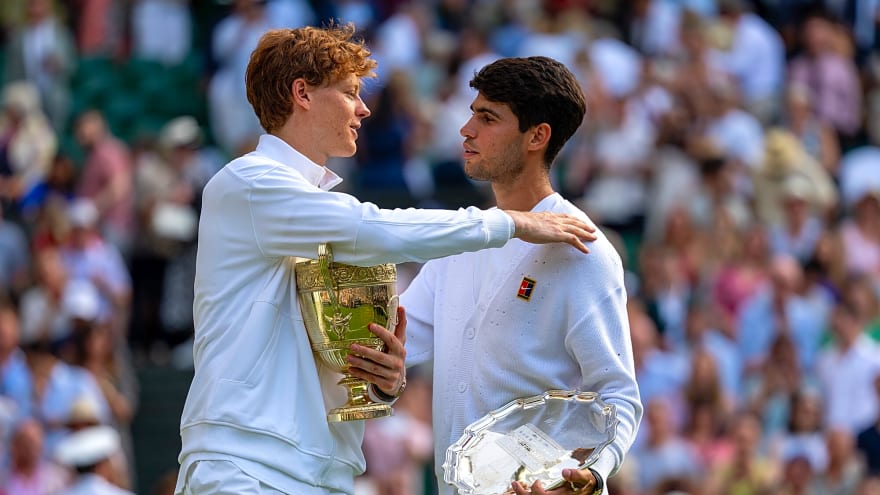 Stefanos Tsitsipas Gives Hot Take on Carlos Alcaraz and Jannik Sinner’s Level Being Potentially Higher Than Roger Federer, Rafael Nadal, and Novak Djokovic