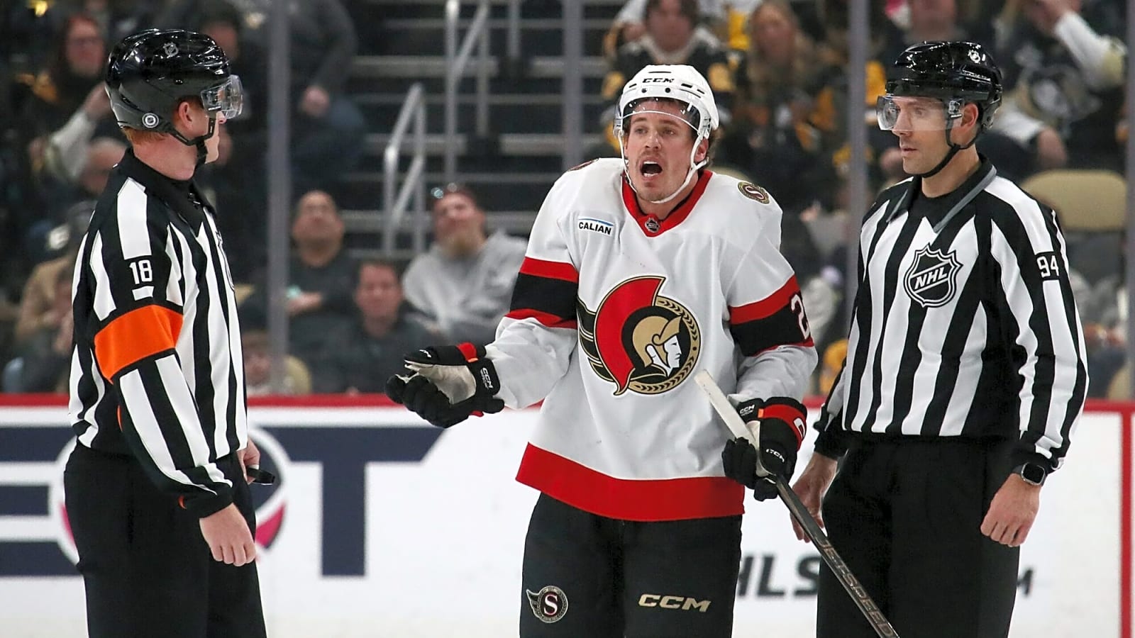 Nick Cousins fined for shooting pucks at Maple Leafs’ Anthony Stolarz; Senators fined $25K
