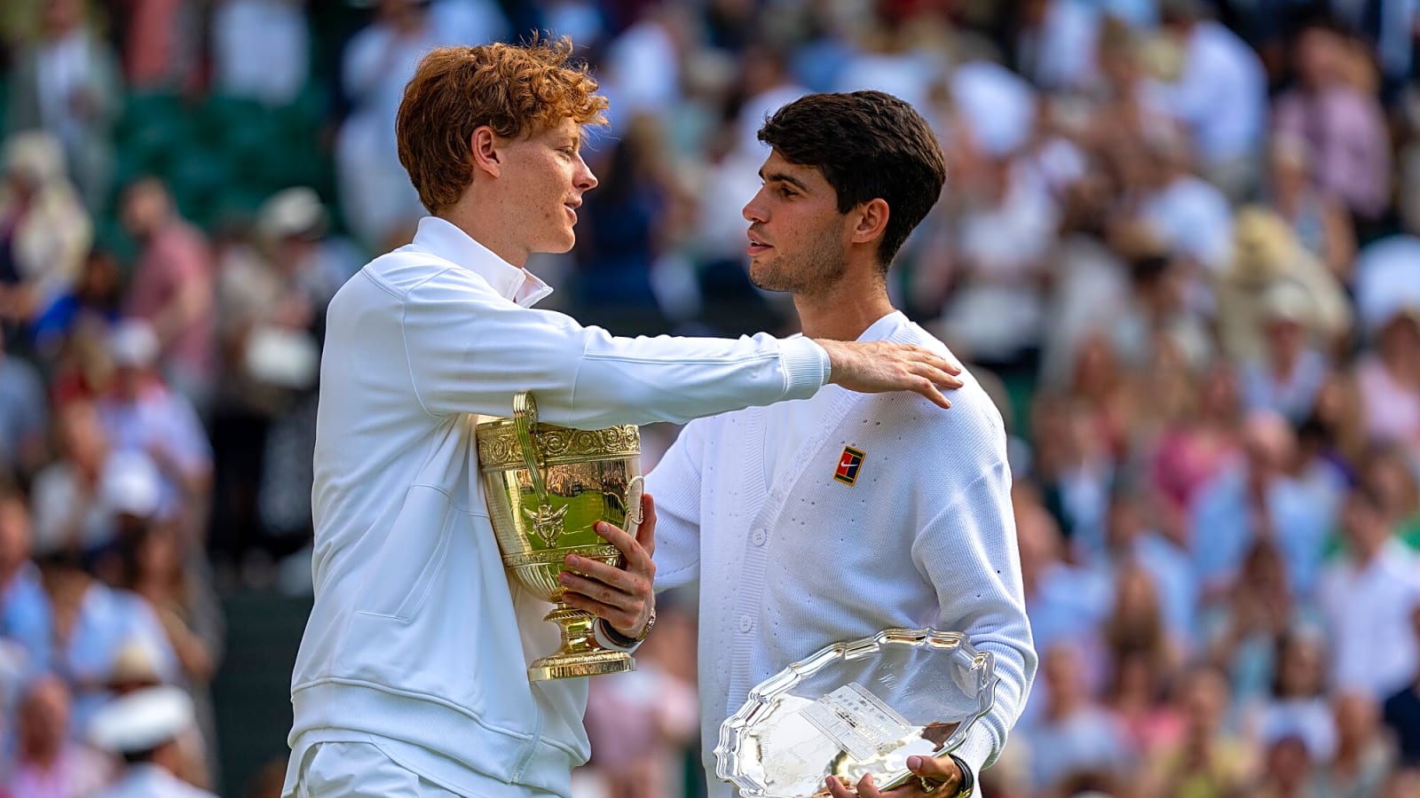 'I gave my best but Jannik&#39;s level was extraordinary': Carlos Alcaraz reflects on tough loss at Wimbledon