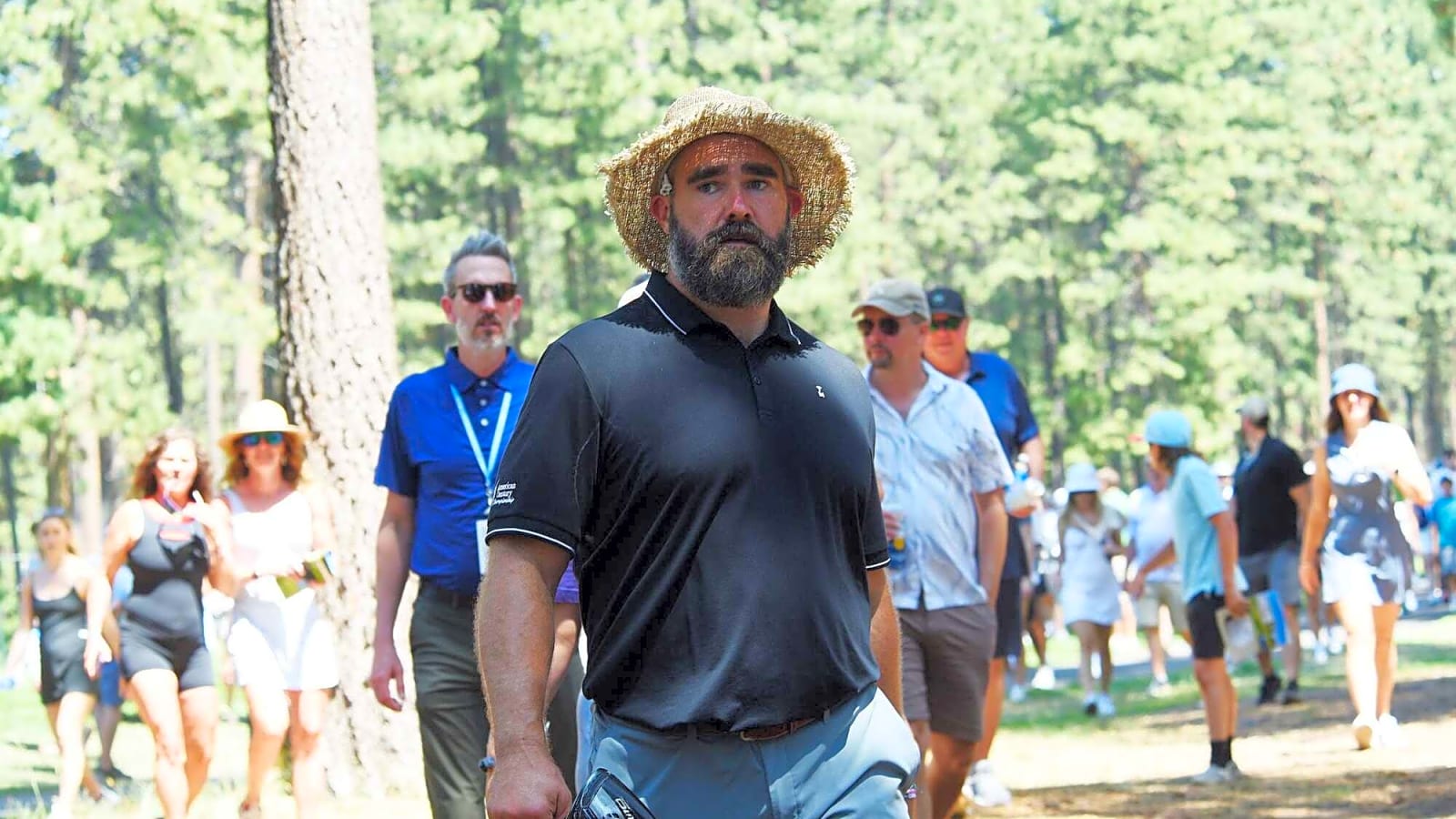 Jason Kelce reacts to &#39;The Proposal Heard Around the World&#39; with epic congratulations to brother Travis Kelce and Taylor Swift