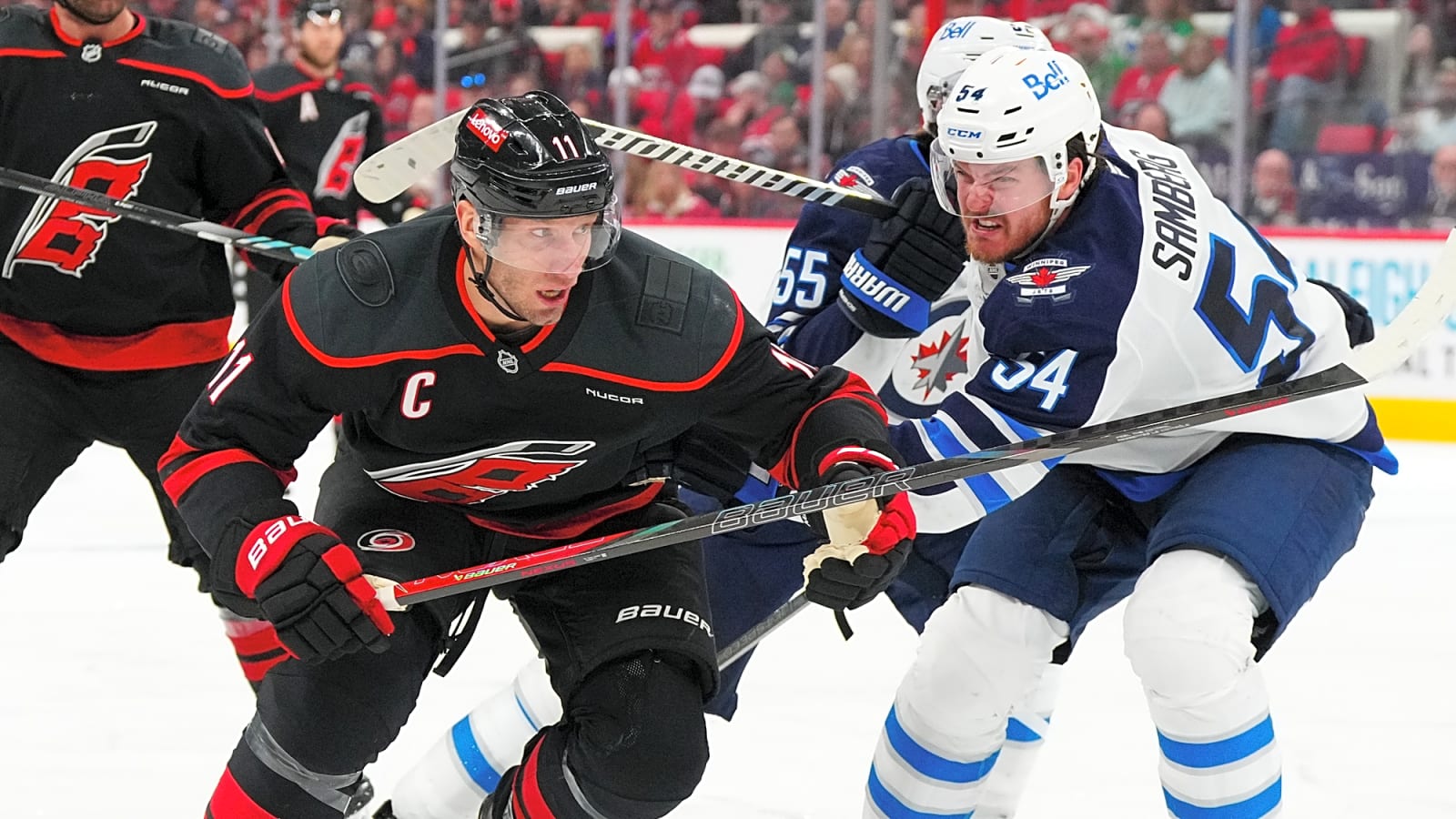 NHL Notebook: Jets and Samberg far away in arbitration negotiations, Blake extends in Carolina, and more