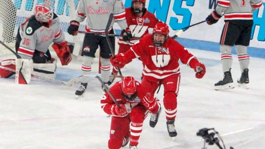 Wisconsin beats Ohio State to win second consecutive NCAA women’s hockey championship