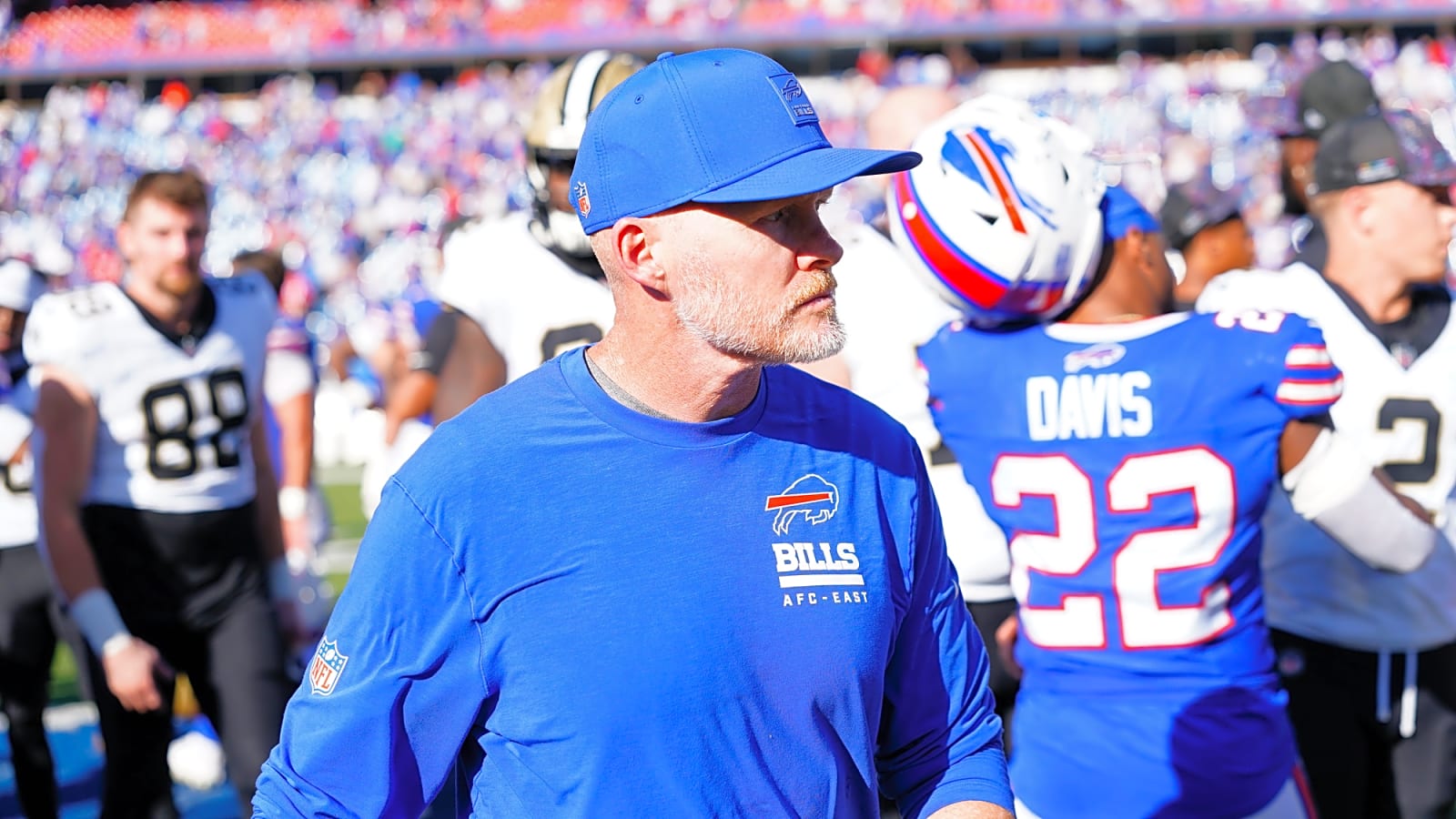 Bills&#39; Sean McDermott reveals unforgettable halftime moment from Josh Allen that helped fuel the Week 4 win vs. Saints