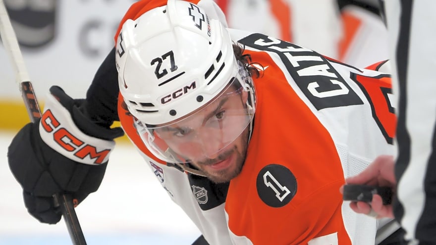 Flyers’ Cates out day-to-day with lower-body injury