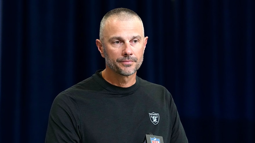 Raiders GM John Spytek holds court with NFL Combine full of intrigue