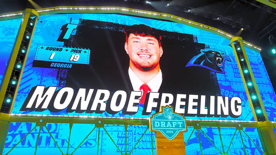 Panthers sign first-round OT Monroe Freeling