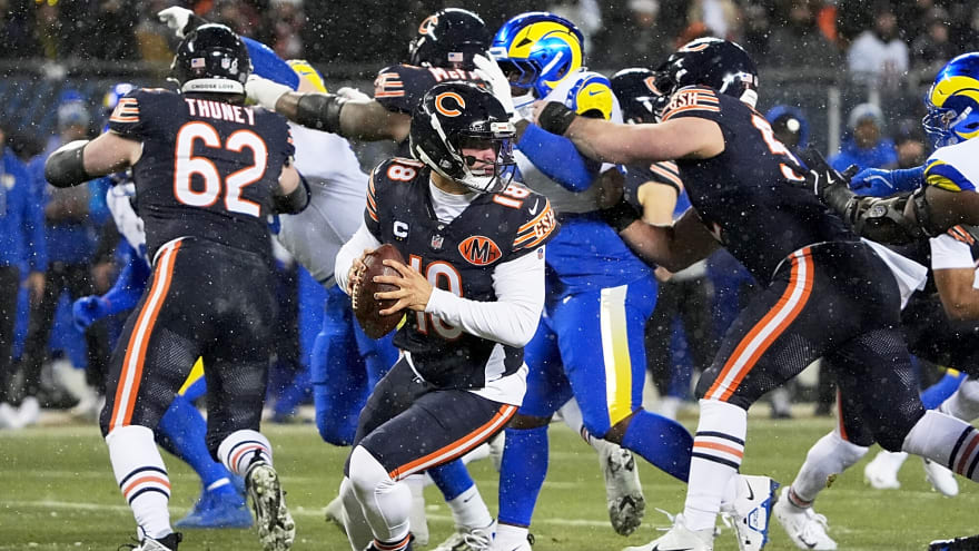 Terry McAulay says officials missed roughing the passer penalty on Caleb Williams vs. Rams