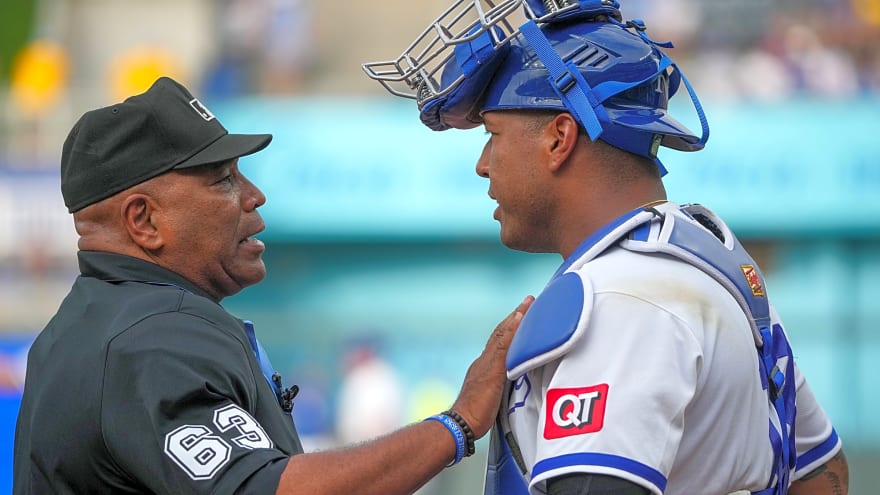 Umpire Laz Diaz pulls a petty move after getting 2 straight calls overturned by ABS