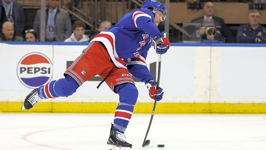 Watch: JT Miller goes down in pain after taking a cheap shot to his sensitive area 