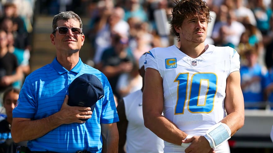 Chargers enter Week 13 vs Raiders looking for rhythm under Jim Harbaugh’s structure