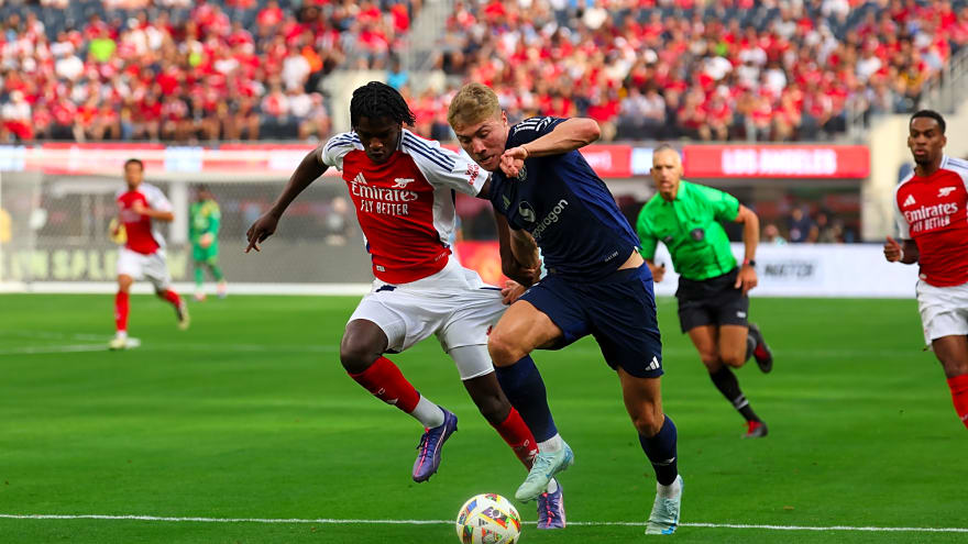 Manchester United star scores first England goal