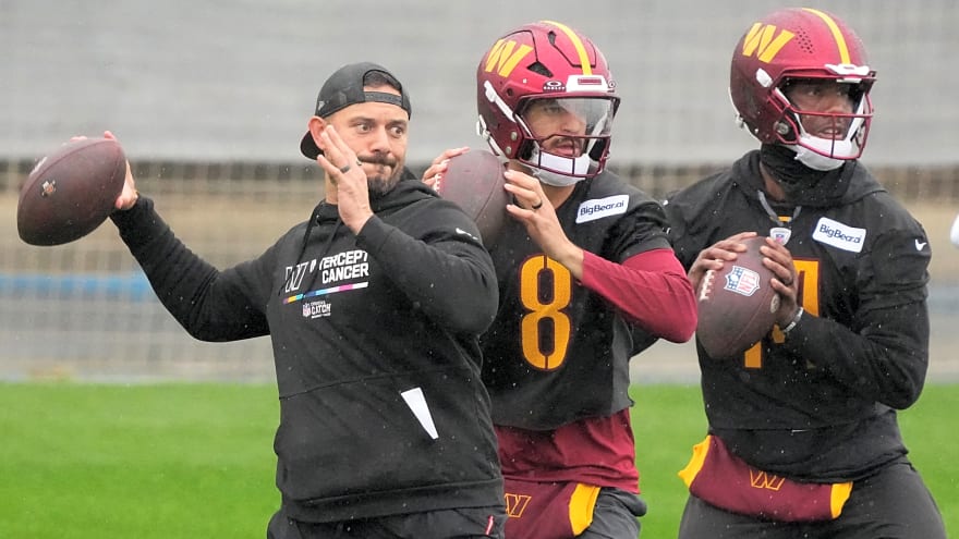 David Blough reveals critical part of new offensive scheme and why Jayden Daniels benefits from it