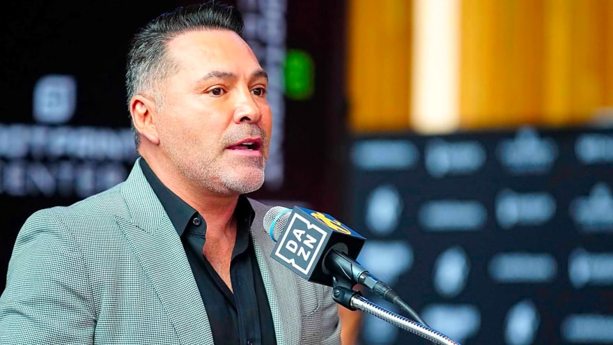 Oscar De La Hoya Demands 60–40 Split for Ortiz–Ennis Fight, Takes Aim at Eddie Hearn