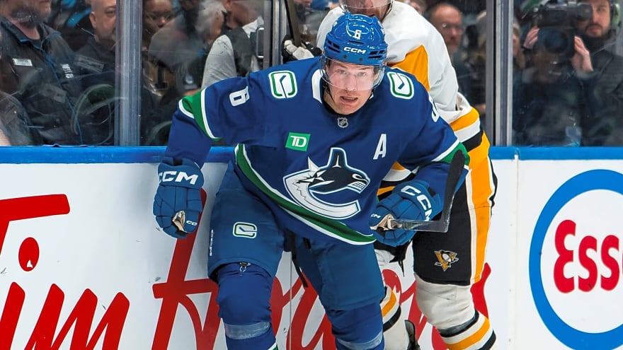 NHL Player Safety reviewing Rust’s hit on Boeser; supplemental discipline expected: report