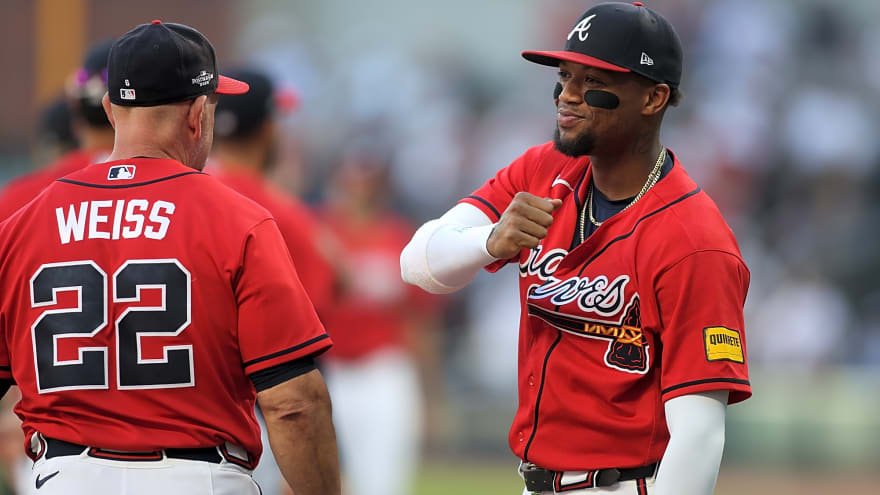 Braves pick up club options on OF Ronald Acuna Jr., 2B Ozzie Albies