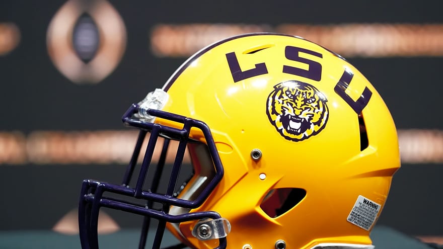 Internet Roasts LSU For Adding Sponsored Patches To Uniforms