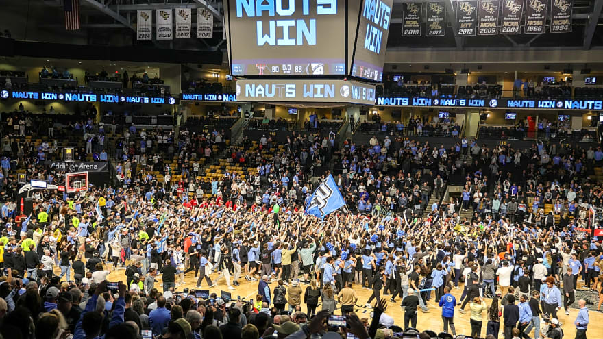 UCF Fined $25K for Court-Storming During Texas Tech Upset