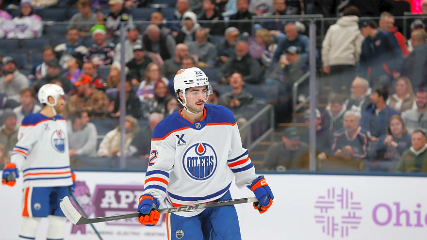 Matthew Savoie is finding his stride with the Edmonton Oilers
