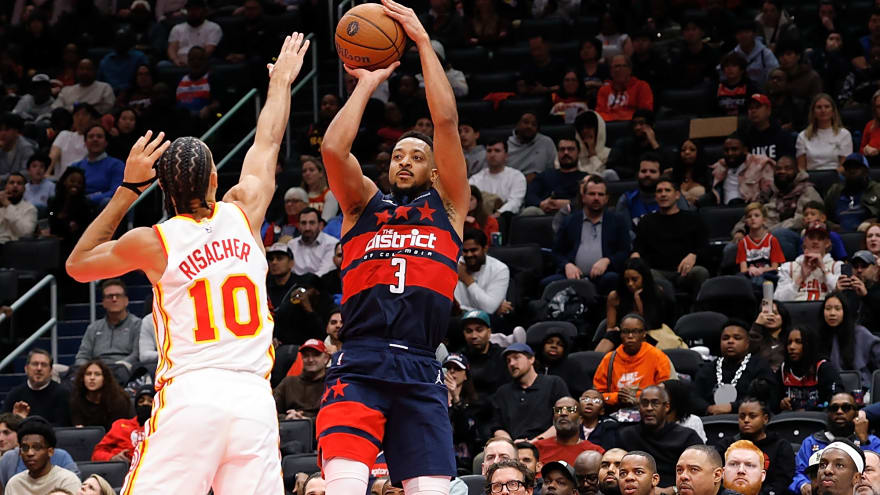 Wizards snap 14-game losing streak, defeat Hawks 132-113