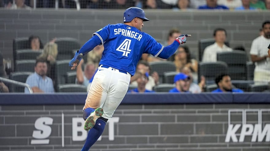 George Springer is back to doing damage for the Blue Jays