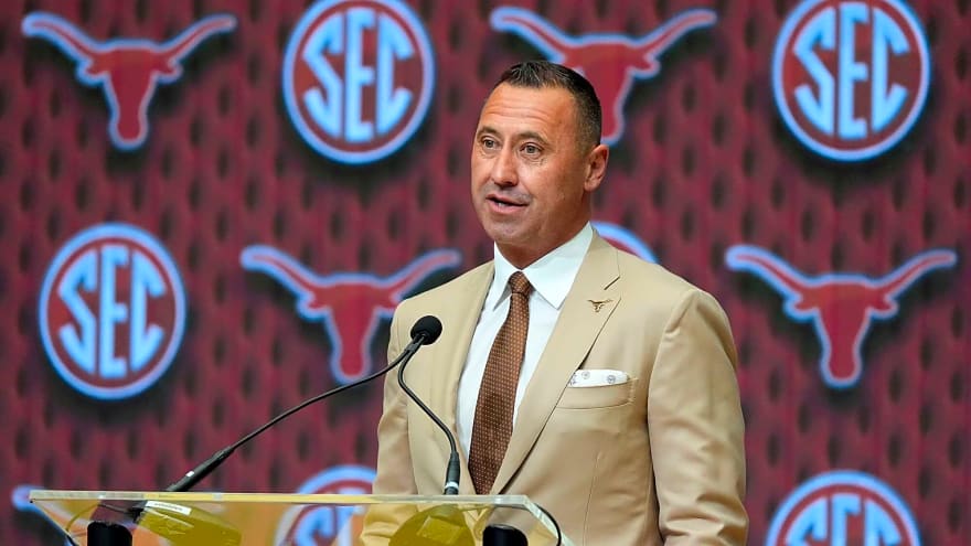Steve Sarkisian revealed the key to Arch Manning’s maturation process with Texas Longhorns at SEC Media Days