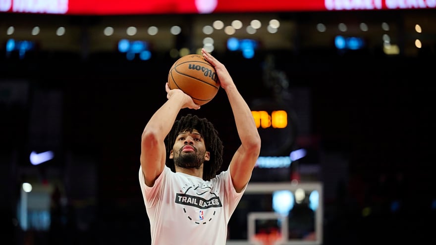 Shaedon Sharpe, Out For Two Months, Upgraded To Doubtful