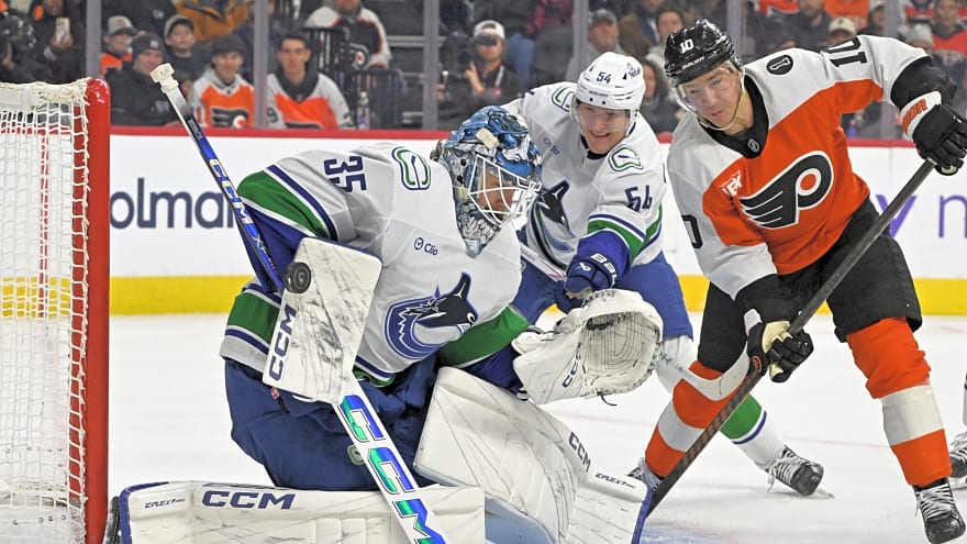 The Statsies: Thatcher Demko stands on his head as Canucks lose to Flyers