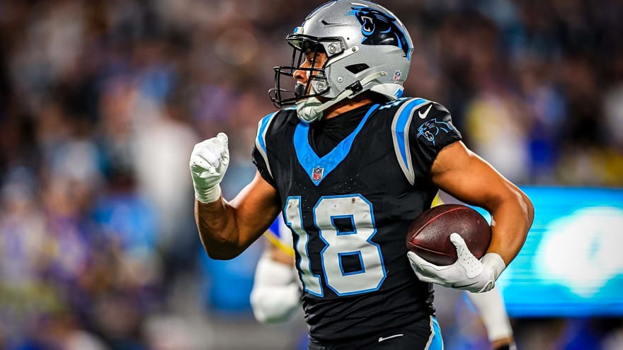 Jalen Coker is forcing Carolina’s wide receiver rebuild to move faster than expected