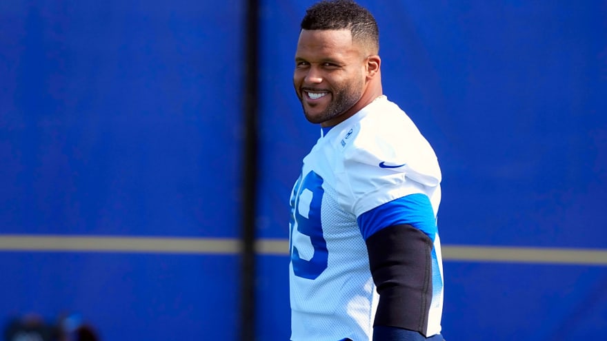 Aaron Donald’s Week 1 status has been revealed
