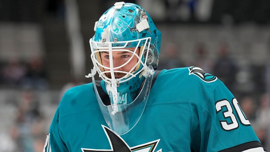 Sharks’ Yaroslav Askarov out against Flyers with illness, Justin Kowalkoski signed to ATO