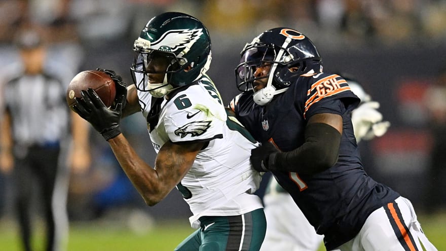 Eagles WR DeVonta Smith Not Expected To Play Sunday