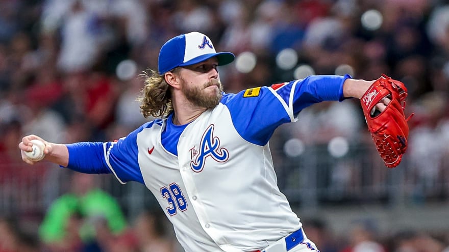 Diamondbacks eye former Braves RHP Pierce Johnson for late-inning help