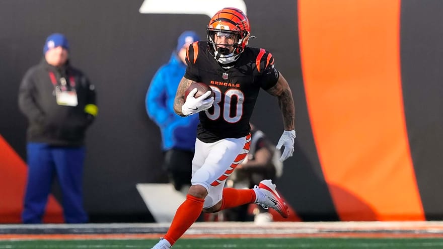 Chase Brown has 1,300 scrimmage yards in back-to-back seasons. The Bengals haven’t extended him yet