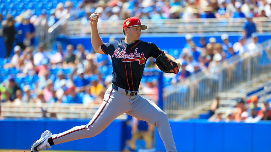 Braves pitcher gives up home run on first pitch of his MLB career