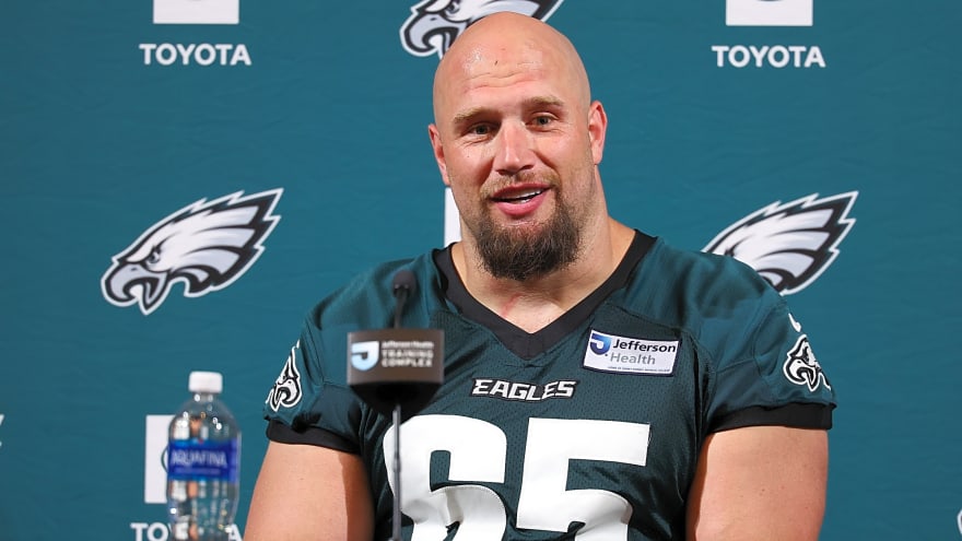Eagles' Nick Sirianni Provides Lane Johnson Update After Surprise Absence