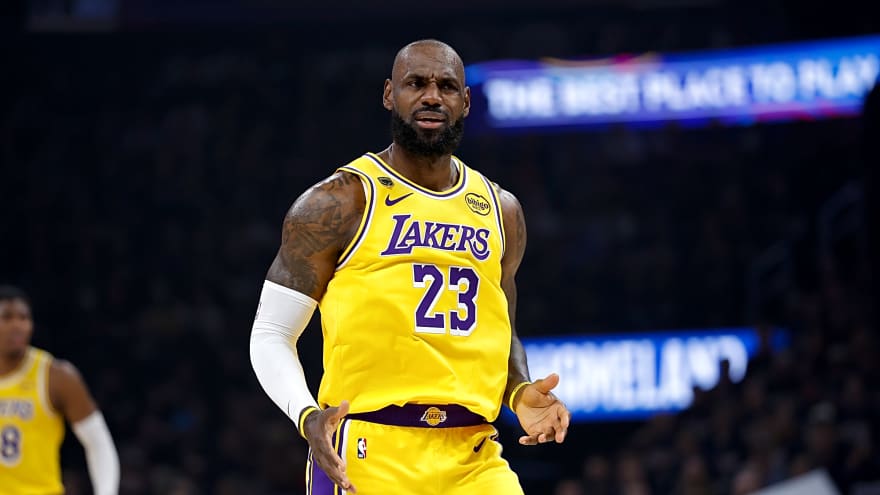 Teams are recruiting LeBron James through a bizarre method