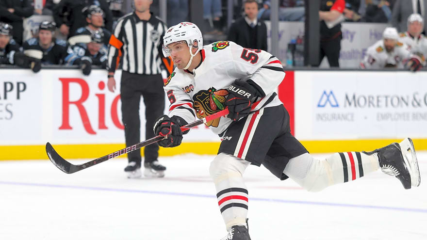Blackhawks’ Artyom Levshunov Suffers Hand Fracture