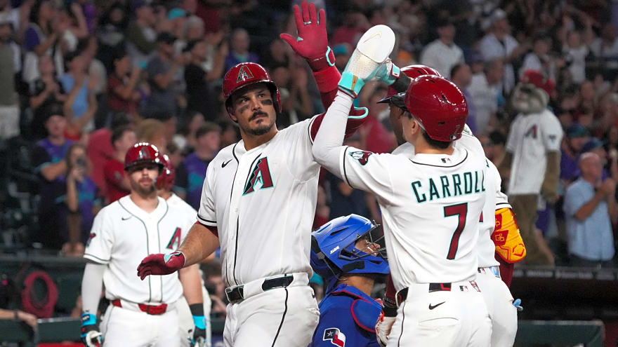 Corbin Carroll keeps the D-Backs alive — and makes history along the way