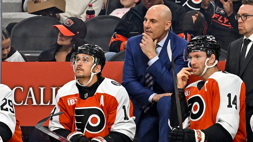 Rick Tocchet speaks ahead of return to Vancouver for Canucks vs. Flyers