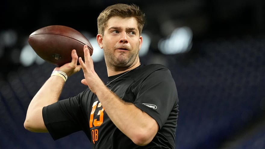 How Chiefs GM Brett Veach hyped Garrett Nussmeier up after surprising NFL Draft slide