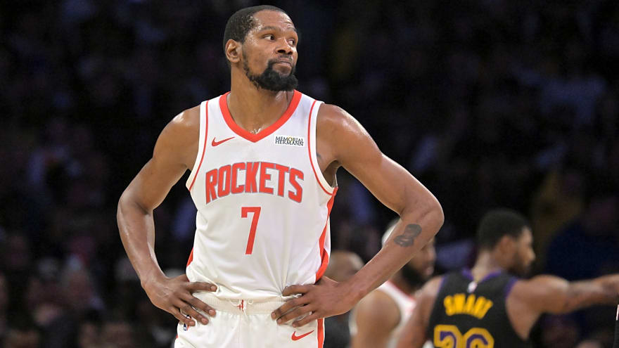Kevin Durant says Russell Westbrook retirement hit him, but he’s not ready to follow