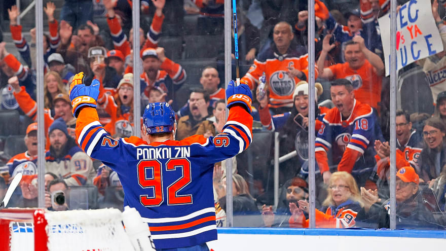 Vasily Podkolzin Enjoying Life on Line 1 and PP1: 'Good to Be Me Right Now'